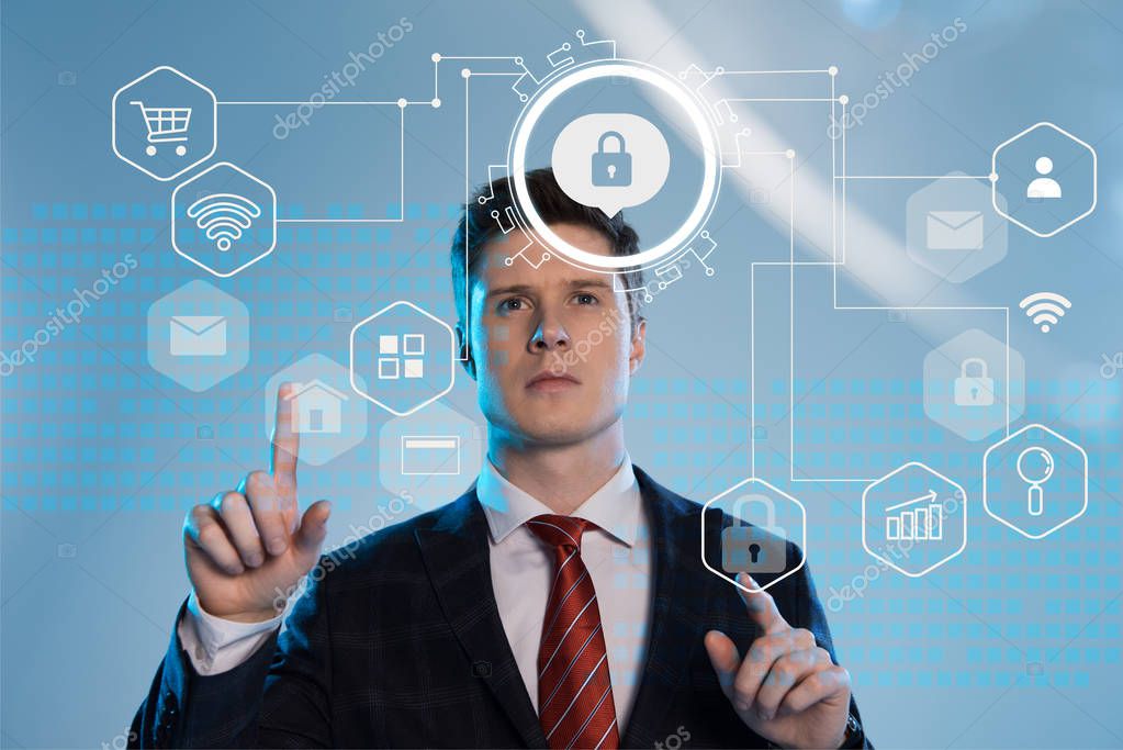 Symbol für Datensicherheit und Datenschutz
