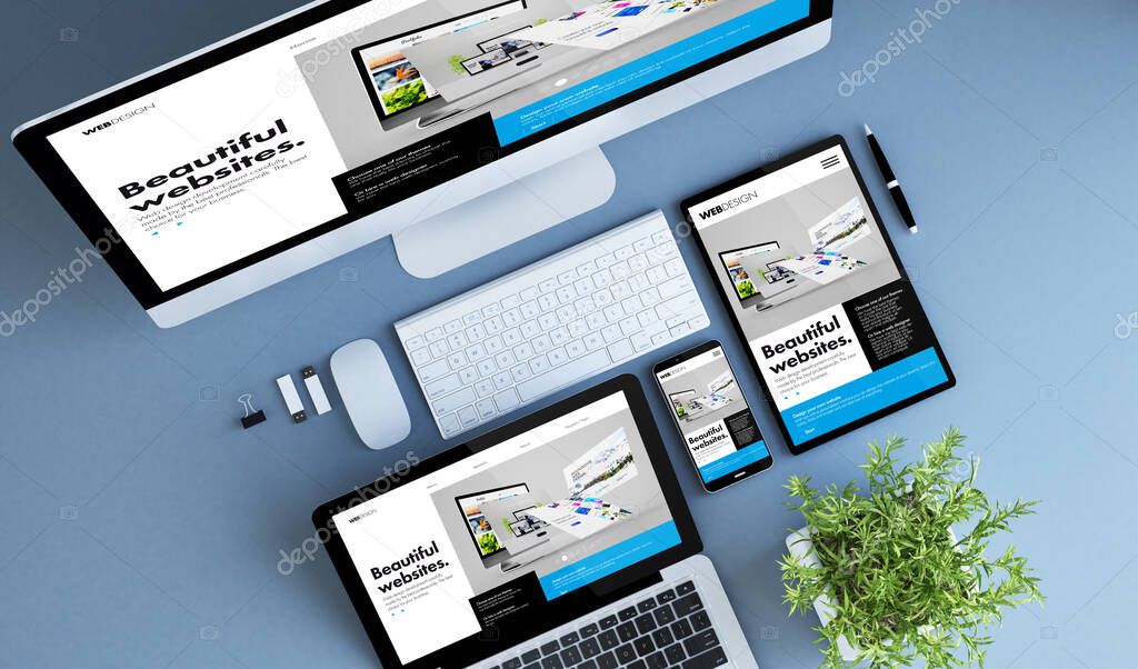 Responsive Benutzeroberflächen auf verschiedenen Geräten